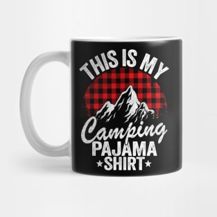 This Is My Camping Pajama Camping Funny Hiker Mug